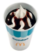 Sundae de Chocolate por $4 en McDonald's Rappi