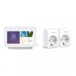 Google Nest Hub (Gen. 2) + TP-Link Tapo P100 Slimme Wifi Stekker 2-pack voor €69,95 bij Tink