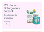 -15% en Naturgreen y Forticoll desde Dosfarma.