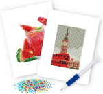 2 Mini Diamond Paintings - de Big Ben en Cocktail voor €2,95 bij Bol