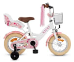 SJOEF Dolly Meisjesfiets 12 inch - Roze voor €99 bij Fietsenopfietsen