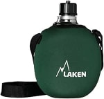 LAKEN Cantimplora de Aluminio con Funda de Neopreno 1L por 14,38€