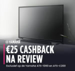 €25 cashback op Yamaha ATS-C200 & Yamaha ATS-1090 na schrijven review bij PlatteTV