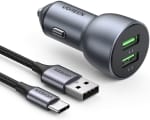 Cargador Coche Carga Rápido + 1 metro de cable usb c por 10,99€