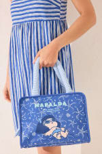 Bolso grande Mafalda azul por 17,99€