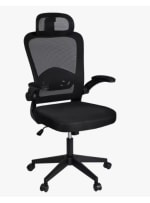 Silla de Escritorio con Soporte Lumbar Ajustables, Reposacabezas y Apoyabrazos por 50.59€ (Cuenta Nueva 38.59€)