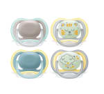 Philips Avent Pack 4 Chupetes Ultra Air ligeros y transpirables por solo 8,99€