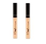 2 Unidades de Maybelline New York, Corrector de Ojeras e Imperfecciones Fit Me, Todo Tipo de Pieles, 30 Café, 6,8 ml por 6.98€