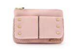 Monedero rectangular Amphora Alisha rosado claro por $6.900