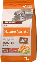 Nature's Variety Healthy Grains Pienso para Gatos Esterilizados con Salmón Noruego - 7kg por 39,99€