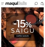 -15% de Descuento en Saigu desde Maquillalia.