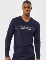 Tee-shirt regular manches longues homme sur Kaporal pour 17,50 €