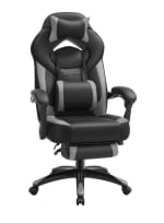 SONGMICS Chaise gamer noir gris à 139,99 €