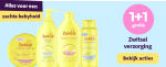 1+1 gratis op verzorging van Zwitsal bij Plein