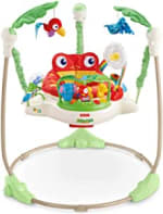 Centro de actividades Fisher-Price Jumperoo brincolín selva por $2,316.23 en Amazon