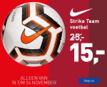 Nike voetbal voor €15