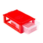 Tubes de Morango Azedinho da Finibox de 1kg - R$ 32,12