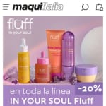-20% de Descuento en Fluff desde Maquillalia.