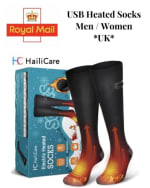 Grab heated socks electric boot feet warmer from eBay as low as £23.99