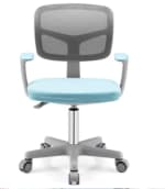 Chaise de bureau à roulettes pour enfant - Réglable, à 94,99€