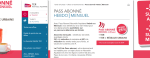 PASS ABONNÉ HEBDO│MENSUEL