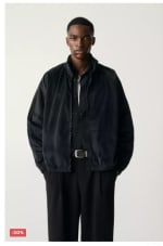 Chaqueta terciopelo cremallera por 17,99€