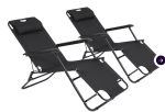 2x Lifa Garden ligbedstoelen voor €49,95 bij iBOOD