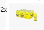 2x pack de 24 latas de 330 ml Kas limón Refresco con zumo de limón, bajo en calorías y sin azúcares añadidos por 16,60€