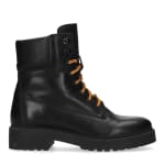 Zwarte biker boots van leer voor €60