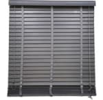 SOLUNA Houten jaloezie 50 mm grijs 100x175 cm voor €24,95 bij Hornbach