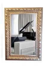 Espelho Decorativo com Moldura em Madeira - R$ 403