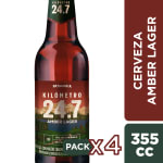 Coca-Cola Andina: Cerveza Amber Lager 4x355cc por $3.110