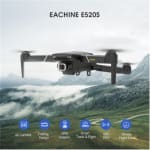 Dron Profesional RC E520S, cuadricóptero plegable con cámara HD 4K 1080P, 5G, GPS, WIFI, FPV, gran angular por 48,12€