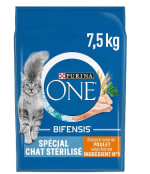Croquettes pour Chat Stérilisé Purina One Bifensis Au Poulet - Chat Adulte, Sac, 7,5kg (Via Coupon + Prévoyez Et Économisez) à 30€