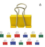 Westcott Pinzas metálicas 12 unidades mixtas 4 x 19 mm, 4 x 25 mm, 4 x 32 mm por 2,54€