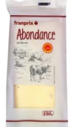 Abondance lait cru pour 370€ chez Franprix