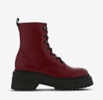 Botines de piel Tommy Jeans Lace Up a solo 29,75€