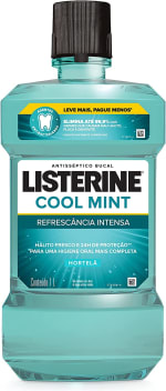 Enxaguante Bucal da Listerine Cool Mint de 1L - R$ 23,62