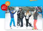 Korting op Snowworld van 10 euro op een skipas