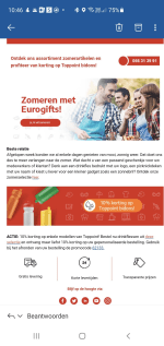 10% korting op enkele modellen van Toppoint