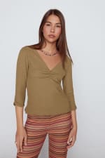 Top estructura manga larga para Mujer Slowlove por 4.49€