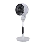 Grab a GoodHome white and silver fan from DIY for only £40