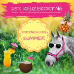 25% korting op een artikel naar keuze