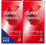 Durex 24 Preservativos Sensitivo Contacto Total por 9,99€
