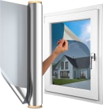 Vinilos para Ventanas con Adhesión Estática Efecto Espejo [75x200 cm] por 15,98€