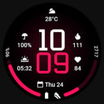 MDS422 Minimal Watch Face voor Android gratis