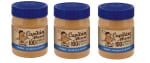 3 Botes de Capitán Maní: Crema de cacahuete sin azúcar añadido, con certificado Kosher y Vegana - 100% crujiente - 340 gramos por 7.2€