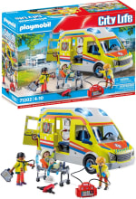 PLAYMOBIL City Life Ambulance met licht en geluid - 71202 voor €27,49 bij Bol