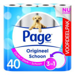 Page origineel schoon toiletpapier 3 in 1 40 rollen voor €9,22