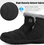 Barefoot Botas Hombre Mujer Invierno Cálido Minimalista por solo 14,99€